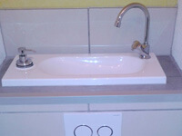 Lave-mains intégré sur WC suspendu WiCi Bati - Mme F (90) - 2 sur 2